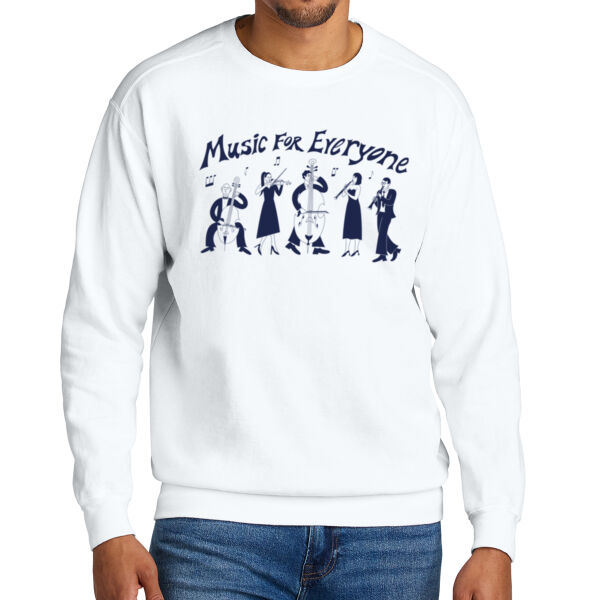 Comfort Colors Ring Spun Crewneck Sweatshirt - Printed Logos Thumbnail