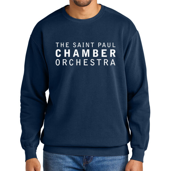 Comfort Colors Ring Spun Crewneck Sweatshirt - Printed Logo Thumbnail