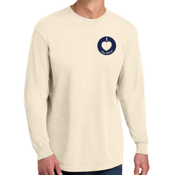 Comfort Colors Heavyweight Ring Spun Long Sleeve Tee - Printed Logos Thumbnail