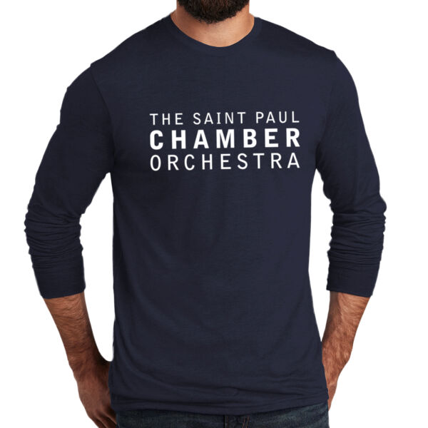 Allmade Unisex Tri Blend Long Sleeve Tee - Printed Logo Thumbnail