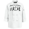 Eight Knot Button Chef Coat with Thermometer Pocket Thumbnail